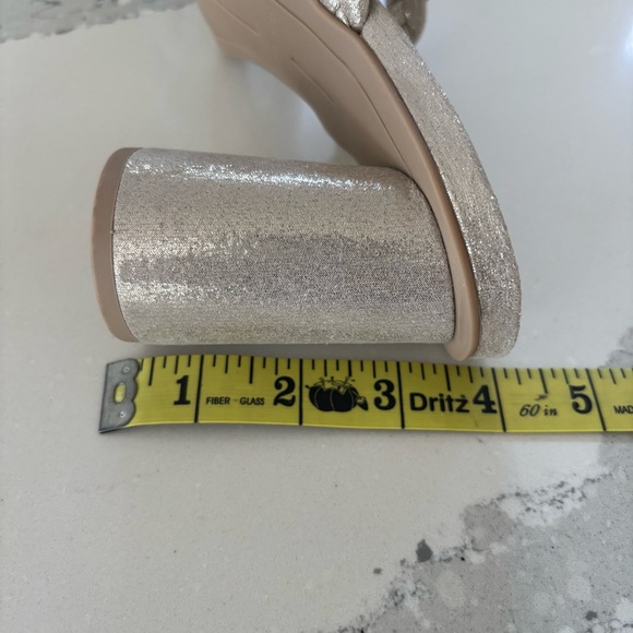 Dolce Vita Women's Braided Heels/Mule - Gold - Picture 8 of 8